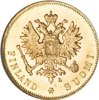 10 Markkaa - Alessandro II - Nicola II